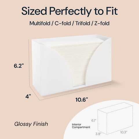 SimplyImagine Countertop Paper Towel Holder Dispenser SimplyImagine
