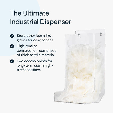 SimplyImagine Safety Glasses Dispenser 2 Lids SimplyImagine