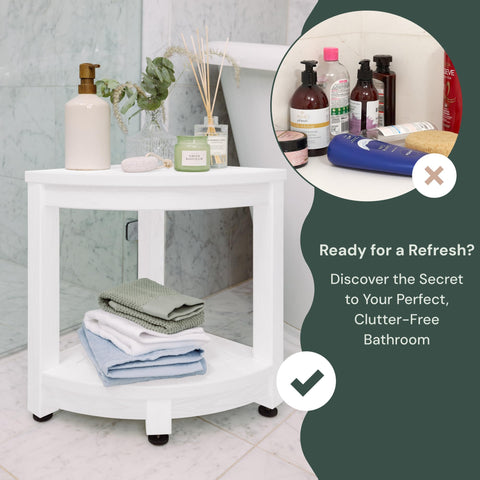 Rohkex Corner Shower Stool- HDPE Rohkex