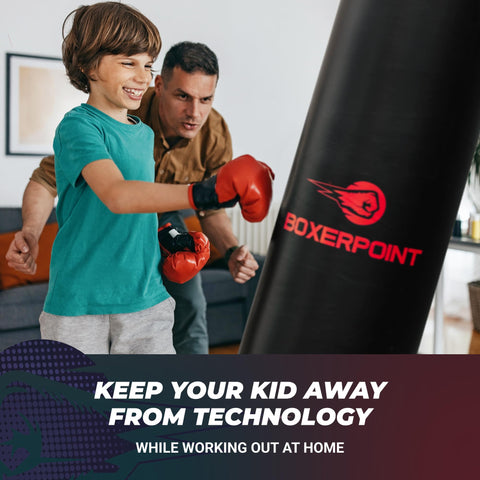 Boxerpoint Inflatable Punching Bag for Kids Boxerpoint