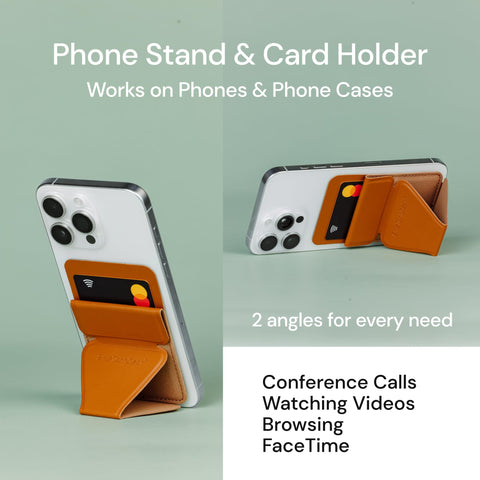 Elite Tech Gear Vegan Leather Phone Stand Elite Tech Gear