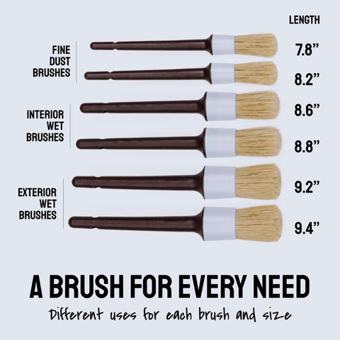 Detail Dudes Car Detailing Brush Kit Detail Dudes