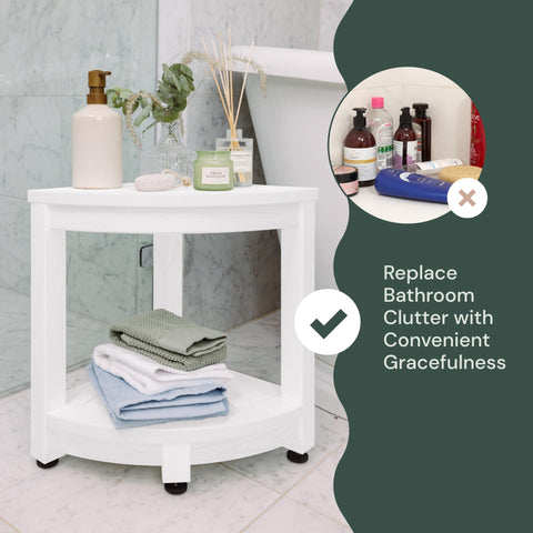 Rohkex Corner Shower Stool- HDPE Rohkex