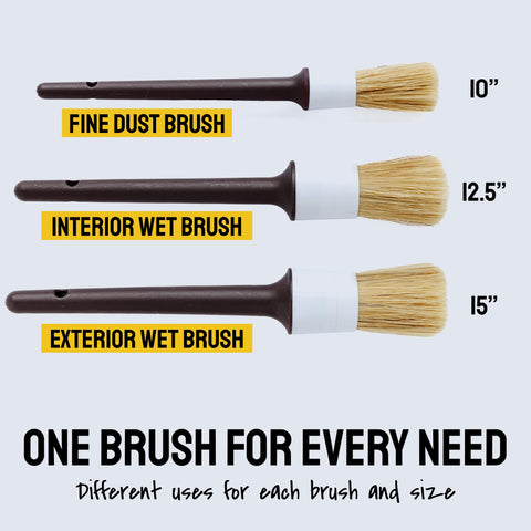 Detail Dudes Car Detailing Brush Kit Detail Dudes