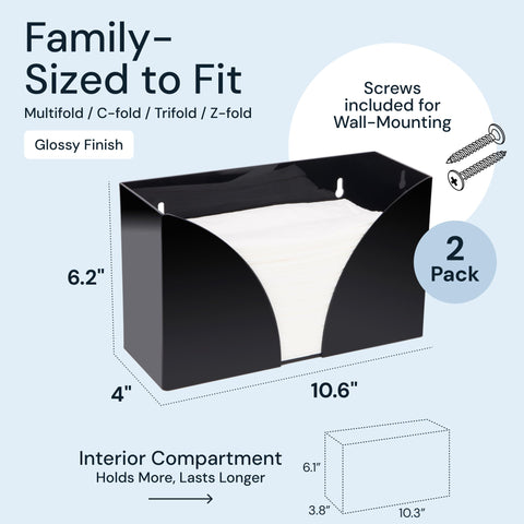 SimplyImagine Countertop Paper Towel Holder Dispenser SimplyImagine