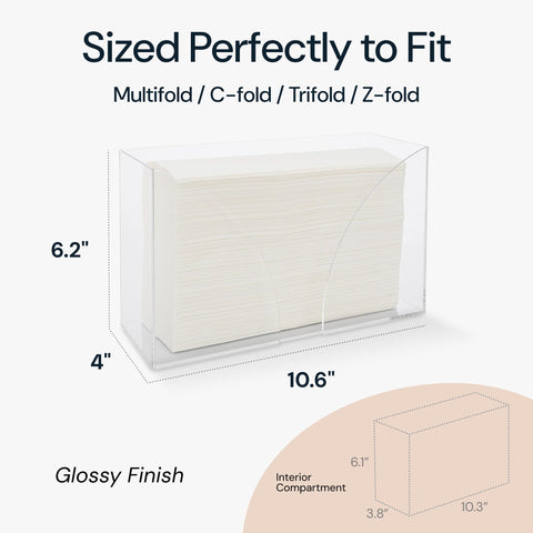 SimplyImagine Countertop Paper Towel Holder Dispenser SimplyImagine