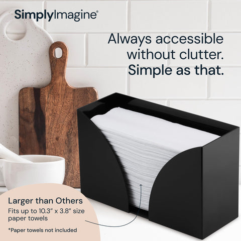 SimplyImagine Countertop Paper Towel Holder Dispenser SimplyImagine
