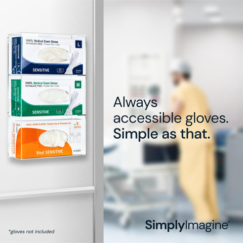 SimplyImagine Glove Holder For Wall Mount SimplyImagine