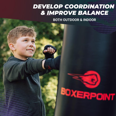 Boxerpoint Inflatable Punching Bag for Kids Boxerpoint