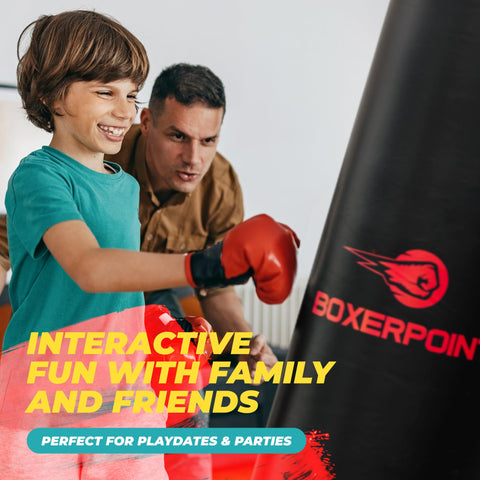 Boxerpoint Inflatable Punching Bag for Kids Boxerpoint
