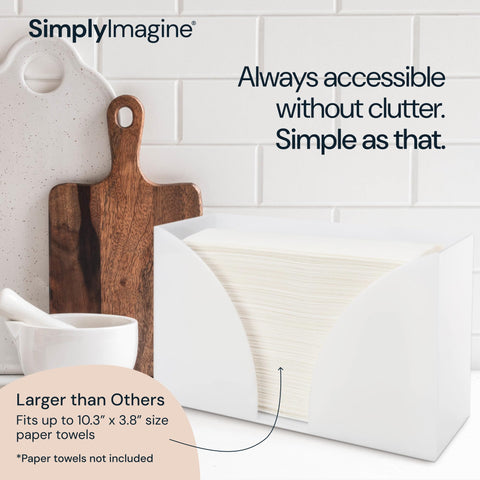 SimplyImagine Countertop Paper Towel Holder Dispenser SimplyImagine