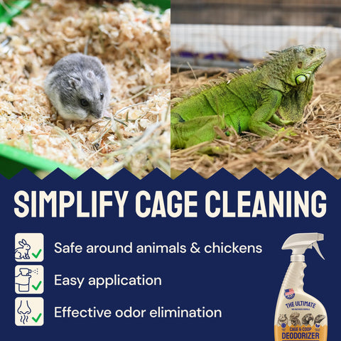 Ultimate Chicken Cage Coop & Yard Deodorizer (32 oz) | Hatortempt