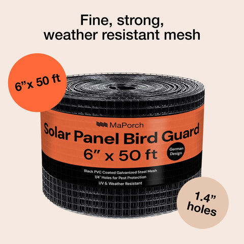 MaPorch Solar Panel Mesh Screen Bundle Pack MaPorch
