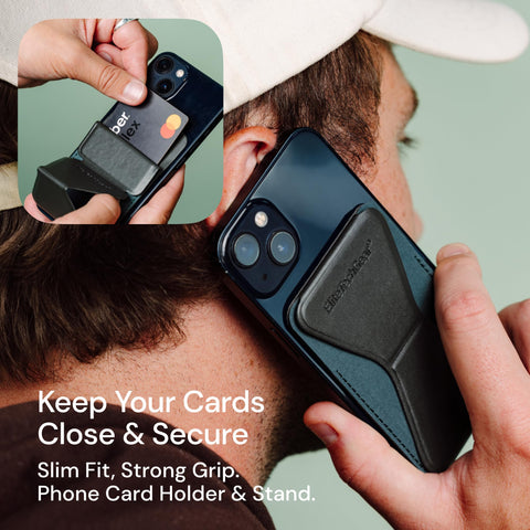 Elite Tech Gear Vegan Leather Phone Stand Elite Tech Gear