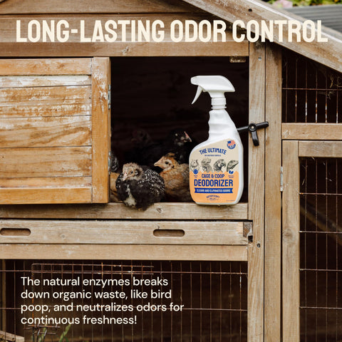 Ultimate Chicken Cage Coop & Yard Deodorizer (32 oz) | Hatortempt