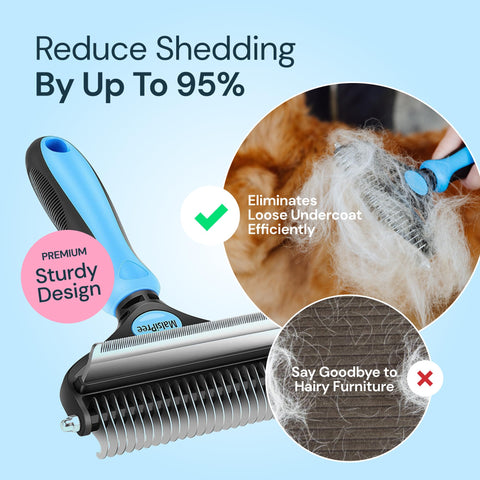 MalsiPree Pet Grooming Brush Tool- Large Malsipree