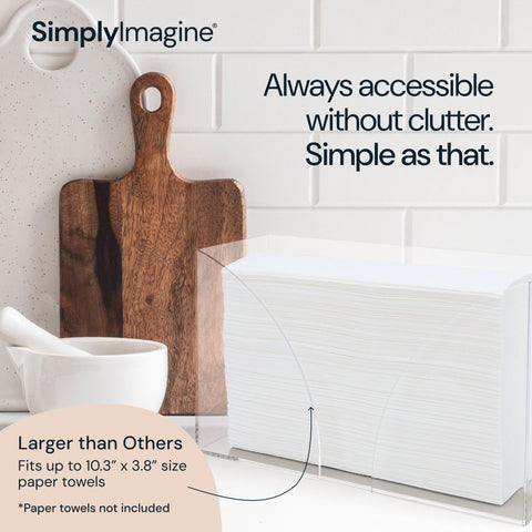 SimplyImagine Countertop Paper Towel Holder Dispenser SimplyImagine