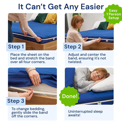 Ribbed Rubber Band Bed Sheet Straps Rubber Hugger