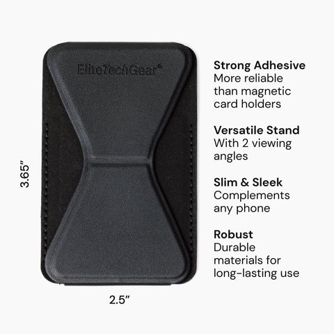 Elite Tech Gear Vegan Leather Phone Stand Elite Tech Gear