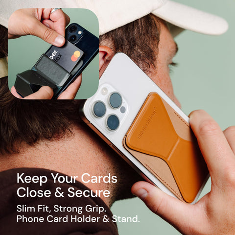Elite Tech Gear Vegan Leather Phone Stand Elite Tech Gear