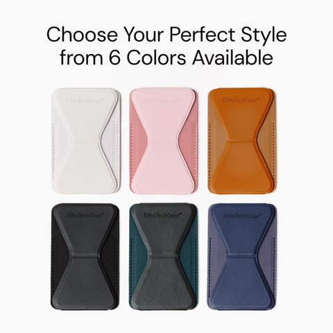 Elite Tech Gear Vegan Leather Phone Stand Elite Tech Gear