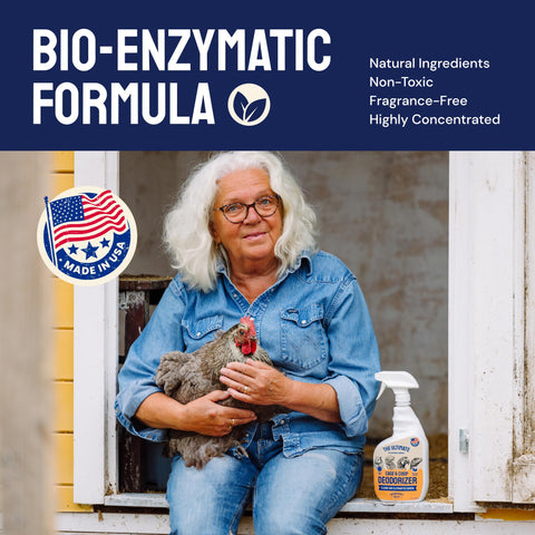 Ultimate Chicken Cage Coop & Yard Deodorizer (32 oz) | Hatortempt