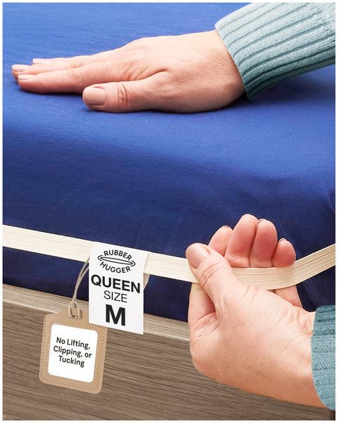 Ribbed Rubber Band Bed Sheet Straps Rubber Hugger