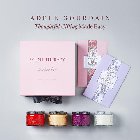 Adele Gourdain Scented Candle Light Gift Set
