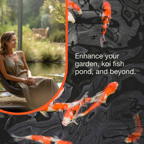 MaPorch Waterproof Pond Liner- Black MaPorch