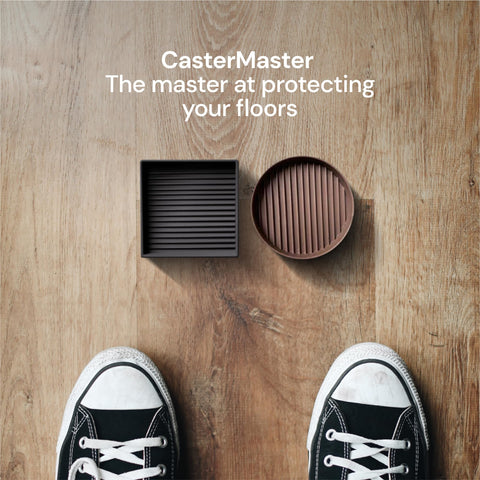 CasterMaster Non Slip Furniture Pads Black CasterMaster