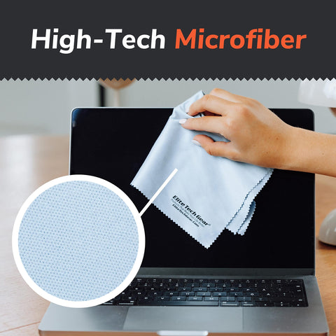 Elite Tech Gear Microfiber Cloth Bulk Blue Elite Tech Gear