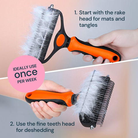 MalsiPree Pet Grooming Brush Tool- Large Malsipree