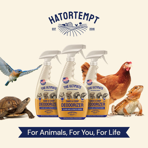 Ultimate Chicken Cage Coop & Yard Deodorizer (32 oz) | Hatortempt