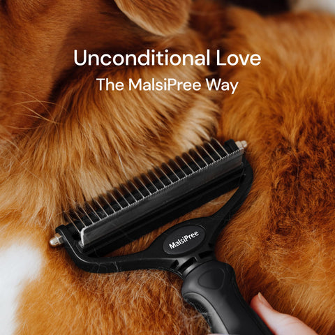 MalsiPree Pet Grooming Brush Tool- Large Malsipree