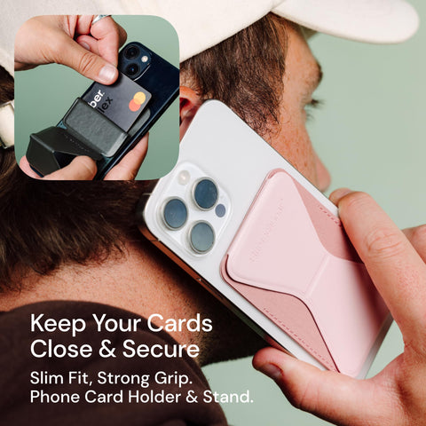 Elite Tech Gear Vegan Leather Phone Stand Elite Tech Gear