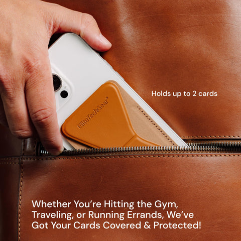 Elite Tech Gear Vegan Leather Phone Stand Elite Tech Gear