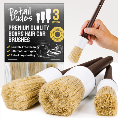 Detail Dudes Car Detailing Brush Kit Detail Dudes