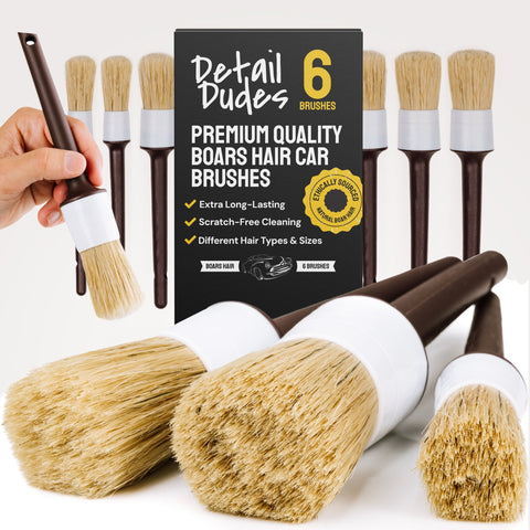 Detail Dudes Car Detailing Brush Kit Detail Dudes