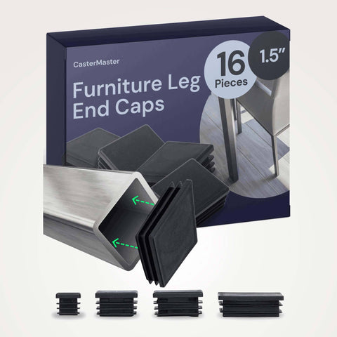 CasterMaster Furniture Leg End Caps CasterMaster