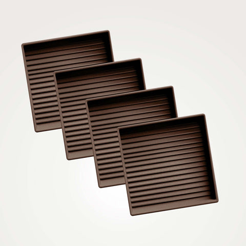 CasterMaster Non Slip Furniture Pads Brown CasterMaster