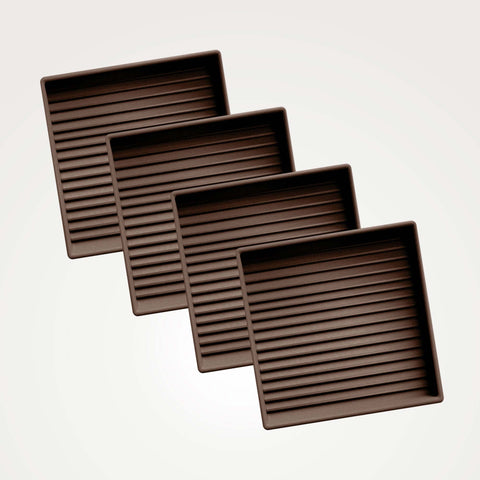 CasterMaster Non Slip Furniture Pads Brown CasterMaster