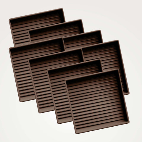 CasterMaster Non Slip Furniture Pads Brown CasterMaster
