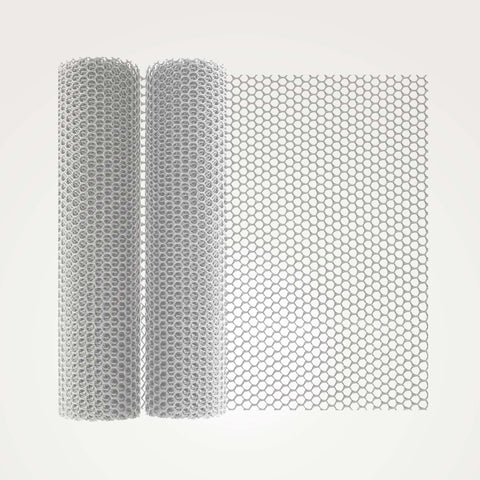 MaPorch Plastic Animal Wire Mesh- White 10ft MaPorch