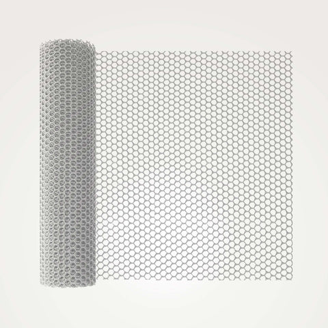MaPorch Plastic Animal Wire Mesh- White 10ft MaPorch