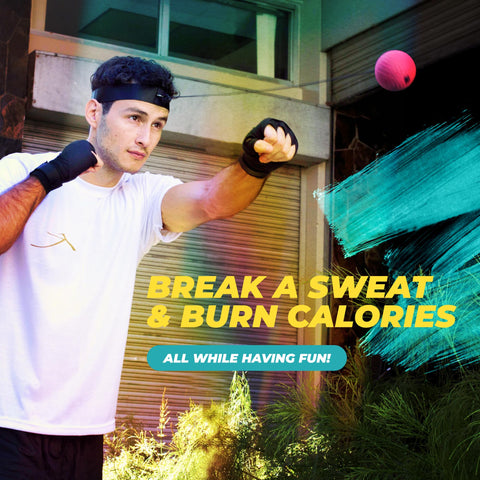 Boxing reflex ball training set.