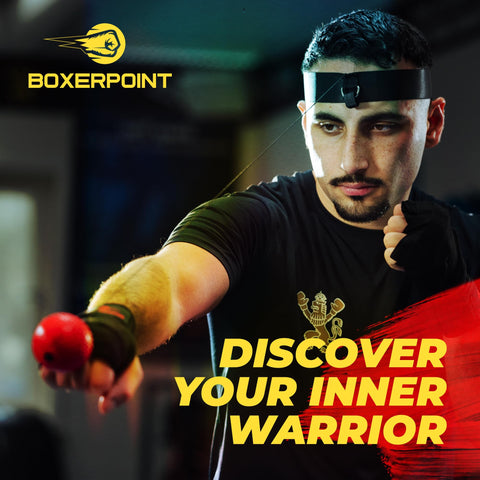 Boxing reflex ball training set.