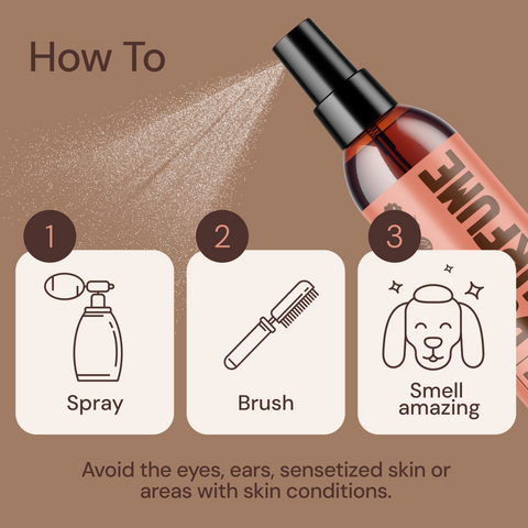 Sunny & Honey Dog Furfume: Dog Deodorizing Spray for Sensitive Skin (2-Pack) Sunny & Honey