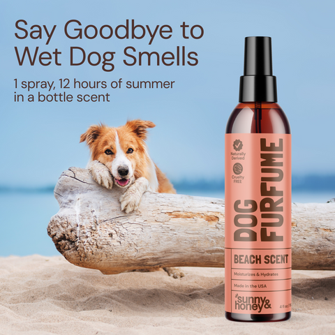 Sunny & Honey Dog Furfume: Dog Deodorizing Spray for Sensitive Skin (2-Pack) Sunny & Honey