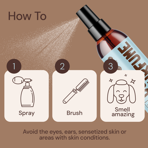 Sunny & Honey Dog Furfume: Dog Deodorizing Spray for Sensitive Skin (2-Pack) Sunny & Honey