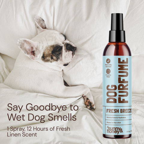 Sunny & Honey Dog Furfume: Dog Deodorizing Spray for Sensitive Skin (2-Pack) Sunny & Honey